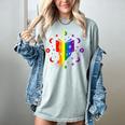 Rainbow Book With Stars And Moon Phases Gay Pride LGBT Women's Comfort Colors T-Shirt Denim Rainbow Book With Stars And Moon Phases Gay Pride LGBT Women's Comfort Colors T-Shirt Denim