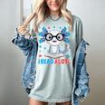 I Read Alotl Cute Axolotl Reading Book Lover Women's Comfort Colors T-Shirt Denim