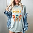 Read Banned Books Club Freely Anti-Censorship Librarian Women's Comfort Colors T-Shirt Denim