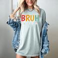 Read A Book Bruh English Teacher Reading Read A Book Women's Comfort Colors T-Shirt Denim