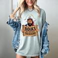 Read Book Reader Library Reading Librarian Pirate Bookworm Women's Comfort Colors T-Shirt Denim