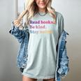Read Books Be Kind Stay Weird Book Lover Premium Tri-Blend Women's Comfort Colors T-Shirt Denim