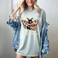 Read Books Be Kind Stay Weird Moth Coffee Lover Reading Women's Comfort Colors T-Shirt Denim