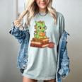 Read Books Be Kind Stay Weird Reading Bookworm Reader Women's Comfort Colors T-Shirt Denim