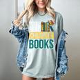 I Still Read Childrens Books Bibliophile Reader Women's Comfort Colors T-Shirt Denim