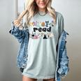 Read Children's Books Teacher Women's Comfort Colors T-Shirt Denim