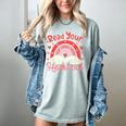 Read Your Heart Out Book Valentines Day Reading Teacher Women's Comfort Colors T-Shirt Denim Read Your Heart Out Book Valentines Day Reading Teacher Women's Comfort Colors T-Shirt Denim