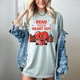Read Your Heart Out Shirt Valentine Teacher Bookworm Lover Women's Comfort Colors T-Shirt Denim Read Your Heart Out Shirt Valentine Teacher Bookworm Lover Women's Comfort Colors T-Shirt Denim