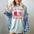 Read Your Heart Out Valentine Teacher Book Lover Women's Comfort Colors T-Shirt Denim