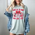 Read Your Heart Out Valentines Day Teachers Book Lovers Women's Comfort Colors T-Shirt Denim