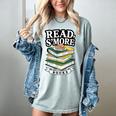 Read S'More Books Marshmallow Reading Smores Women's Comfort Colors T-Shirt Denim Read S'More Books Marshmallow Reading Smores Women's Comfort Colors T-Shirt Denim