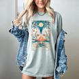 The Reader Bookish Cute Spooky Ghost Reading Book Tarot Card Women's Comfort Colors T-Shirt Denim The Reader Bookish Cute Spooky Ghost Reading Book Tarot Card Women's Comfort Colors T-Shirt Denim