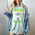 Take Me To Your Readers Alien Book Reading Bookaholic Women's Comfort Colors T-Shirt Denim Take Me To Your Readers Alien Book Reading Bookaholic Women's Comfort Colors T-Shirt Denim