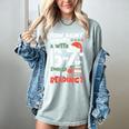 Reading 67 Meme English Teacher Christmas Book Lover Women's Comfort Colors T-Shirt Denim