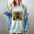 Reading Book Lover Bookish Readers Bookworm Society Women's Comfort Colors T-Shirt Denim