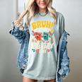 Reading Book Lover School Librarian Bruh It's Library Day Women's Comfort Colors T-Shirt Denim