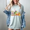 Reading Books Librarian Reader Nerd I'm Ok Teacher Women's Comfort Colors T-Shirt Denim Reading Books Librarian Reader Nerd I'm Ok Teacher Women's Comfort Colors T-Shirt Denim
