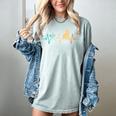 Reading Cat Heartbeat Book & Cat Lover Women's Comfort Colors T-Shirt Denim Reading Cat Heartbeat Book & Cat Lover Women's Comfort Colors T-Shirt Denim