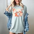 In My Reading Era Groovy Book Lovers Library Reading Women Women's Comfort Colors T-Shirt Denim In My Reading Era Groovy Book Lovers Library Reading Women Women's Comfort Colors T-Shirt Denim