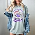Reading Is My Favorite Sport Saying Quote Book Lovers Women's Comfort Colors T-Shirt Denim Reading Is My Favorite Sport Saying Quote Book Lovers Women's Comfort Colors T-Shirt Denim