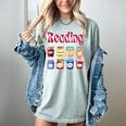 Reading Is My Jam Teacher Student Book Lovers Women's Comfort Colors T-Shirt Denim Reading Is My Jam Teacher Student Book Lovers Women's Comfort Colors T-Shirt Denim