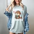 Reading Is Otterly Fun Otter Bookworm Book Lover Librarian Women's Comfort Colors T-Shirt Denim Reading Is Otterly Fun Otter Bookworm Book Lover Librarian Women's Comfort Colors T-Shirt Denim