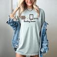 Reading Season Book Lover Librarian Cozy Bookworm Women's Comfort Colors T-Shirt Denim Reading Season Book Lover Librarian Cozy Bookworm Women's Comfort Colors T-Shirt Denim
