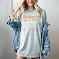 Reading Is Self Care Mental Health Read More Book Women's Comfort Colors T-Shirt Denim