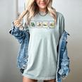 Reading Silly Goose Teacher Bookish Librarian Book Lover Women's Comfort Colors T-Shirt Denim