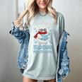 Reading Is Snow Much Fun Book Lover Winter Snowman Humor Women's Comfort Colors T-Shirt Denim Reading Is Snow Much Fun Book Lover Winter Snowman Humor Women's Comfort Colors T-Shirt Denim