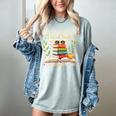 Reading That's What I Do I Read Books And I Know Things Women's Comfort Colors T-Shirt Denim