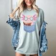 Readsalotl Axolotl Reading Book Lover Reading Pocket Axolotl Women's Comfort Colors T-Shirt Denim