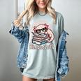 Readsalotl Axolotl Reading Books Glasses Bookworm Pun Fun Women's Comfort Colors T-Shirt Denim Readsalotl Axolotl Reading Books Glasses Bookworm Pun Fun Women's Comfort Colors T-Shirt Denim
