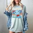 Readsolotl Blue Kawaii Axolotl Book Lover Reading Retro Women's Comfort Colors T-Shirt Denim Readsolotl Blue Kawaii Axolotl Book Lover Reading Retro Women's Comfort Colors T-Shirt Denim