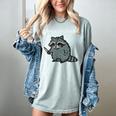 i Require Books Raccoon Women's Comfort Colors T-Shirt Denim