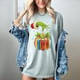Retro Christmas Ornament Book Christmas Teacher Librarian Women's Comfort Colors T-Shirt Denim Retro Christmas Ornament Book Christmas Teacher Librarian Women's Comfort Colors T-Shirt Denim