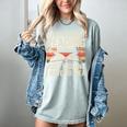 Retro A Day Without Reading Is Like Just Kidding Book Lover Women's Comfort Colors T-Shirt Denim