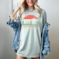 Retro Easily Distracted By Cameras & Books Photography Women's Comfort Colors T-Shirt Denim