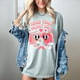 Retro Read Your Heart Out Valentine's Day Teacher Book Lover Women's Comfort Colors T-Shirt Denim Retro Read Your Heart Out Valentine's Day Teacher Book Lover Women's Comfort Colors T-Shirt Denim