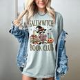 Salem Witch Book Club Raccoon Reading Women's Comfort Colors T-Shirt Denim Salem Witch Book Club Raccoon Reading Women's Comfort Colors T-Shirt Denim