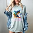 Save A Dragon Ride A Wingleader Books Dragon Lover Cute Women's Comfort Colors T-Shirt Denim