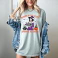 Season Of The Witch Spooky Readers Spell Book Hallowen Women's Comfort Colors T-Shirt Denim