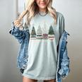 Seasons Readings Christmas Tree Book Lover Women's Comfort Colors T-Shirt Denim Seasons Readings Christmas Tree Book Lover Women's Comfort Colors T-Shirt Denim