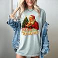 He Sees What You’Ve Been Reading Santa Book Lover Christmas Women's Comfort Colors T-Shirt Denim He Sees What You’Ve Been Reading Santa Book Lover Christmas Women's Comfort Colors T-Shirt Denim