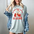 He Sees What You'Ve Been Reading Santa Book Women's Comfort Colors T-Shirt Denim He Sees What You'Ve Been Reading Santa Book Women's Comfort Colors T-Shirt Denim