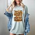 Self Care Introvert Relaxation Me Myself And Silence Retro Women's Comfort Colors T-Shirt Denim