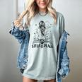Sexy STFUATTDLAGG Hot Woman Reading Spicy Good Book Love Women's Comfort Colors T-Shirt Denim