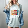 Sloth For Sloth Lover Men Women Kids Introvert Women's Comfort Colors T-Shirt Denim Sloth For Sloth Lover Men Women Kids Introvert Women's Comfort Colors T-Shirt Denim