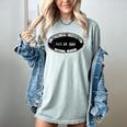 Smithsonian Institution Library 1944 Book Stamp Women's Comfort Colors T-Shirt Denim