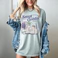 Smut Goblin Reading Club Book Lover Dark Academia Women's Comfort Colors T-Shirt Denim Smut Goblin Reading Club Book Lover Dark Academia Women's Comfort Colors T-Shirt Denim